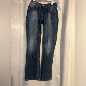 Low rise Grace in LA jeans